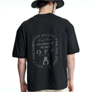 Remera Off Horse Negro