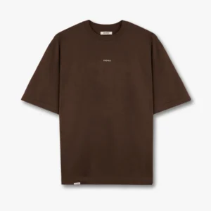 Remera Logo Oversize Marron