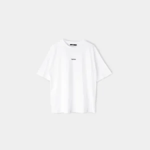 Remera Logo Oversize Blanco