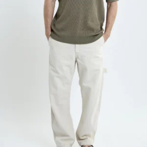 Pantalon Carpintero Ecru