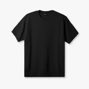 Remera Tejida Negro